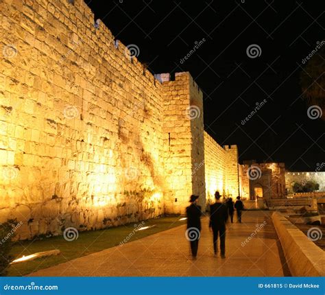 Old City Wall Jerusalem stock image. Image of jerusalem - 661815