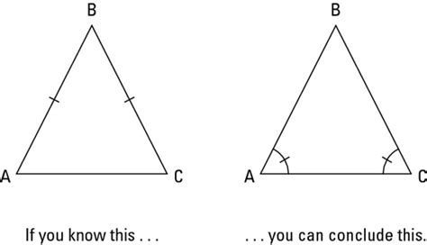 Using the Isosceles Triangle Theorems to Solve Proofs - dummies