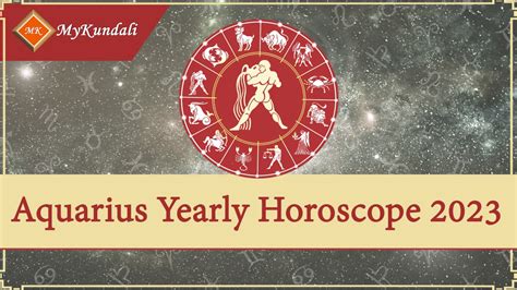 Aquarius Yearly Horoscope 2023: Yearly Prediction