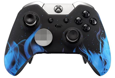 Blue Fire Xbox One Elite UN-MODDED Custom Controller Unique Design - Walmart.com