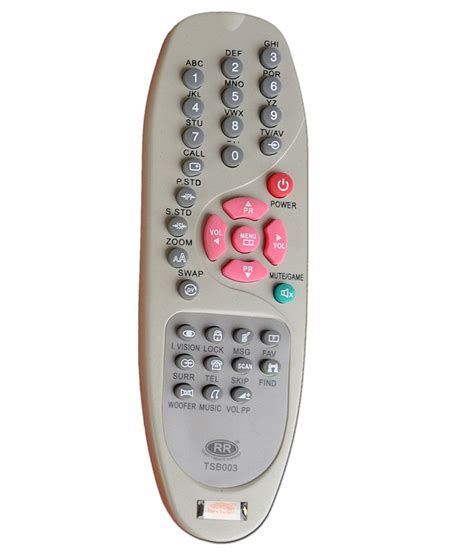 Buy Toshiba TV Remote Online at Best Price in India - Snapdeal