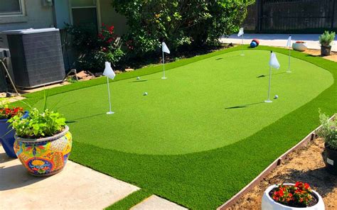 Backyard Putting Greens [Artificial Golf Turf] // IDEAL TURF