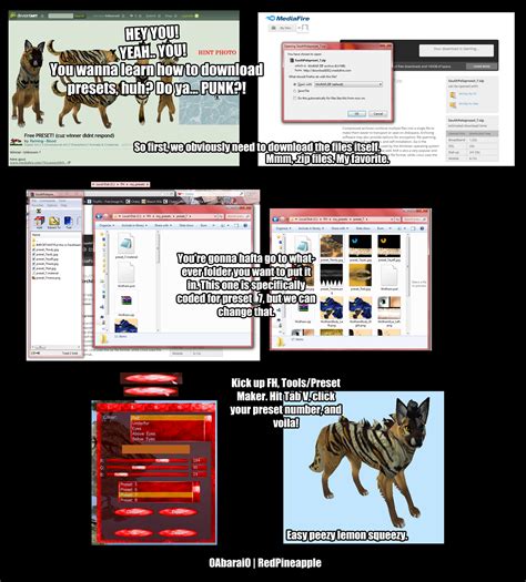 FERALHEART TUTORIAL :: How 2 Download Presets by 0Abarai0 on DeviantArt