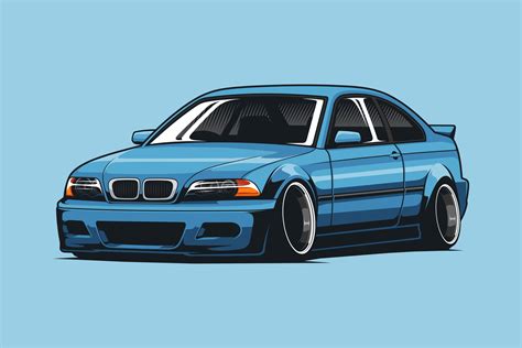 jdm car vector illustration | Transportation Illustrations ~ Creative ...