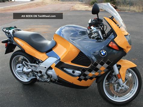 2001 Bmw K1200 Rs Graphite Metalic / Yellow 4 Cylinder Water Cooled ...