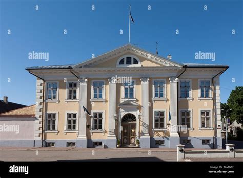 City Council building in PÃ¤rnu Stock Photo - Alamy