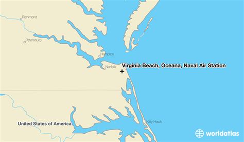 Virginia Beach, Oceana, Naval Air Station (NTU) Airport - WorldAtlas