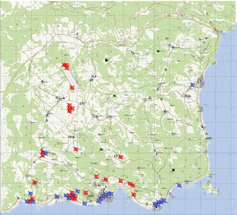 Here is a contact map. Red= I was attacked or killed. Blue=The player ...