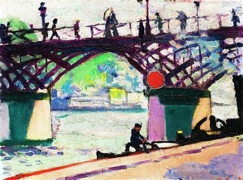 Pont des Arts Painting by Art Dozen - Fine Art America