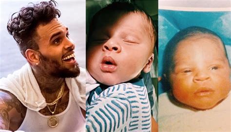 Baby Aeko Looks Just Like Chris Brown In These Viral Side-By-Side Photos - Urban Islandz