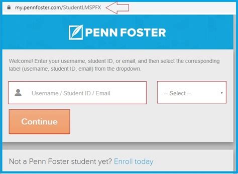 Penn Foster Student Login Portal My.pennfoster.com/Login/ 2023