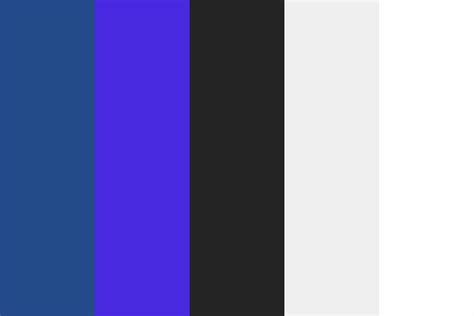 Bold Dark Layout Color Palette