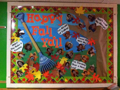 Fall bulletin board Crayon Bulletin Boards, November Bulletin Boards ...