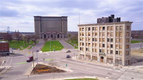 Detroit Train Station Sunny Stock Footage Video 4985213 | Shutterstock