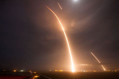 'The Falcon has landed.' SpaceX's historic rocket landing in photos ...