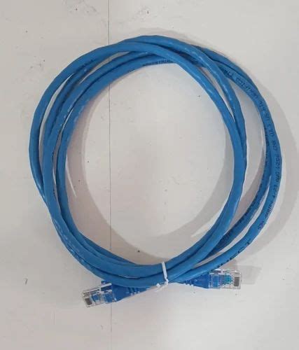 Patch Cord Cable, PVC, Blue at Rs 100 in Vadodara | ID: 2852379530812