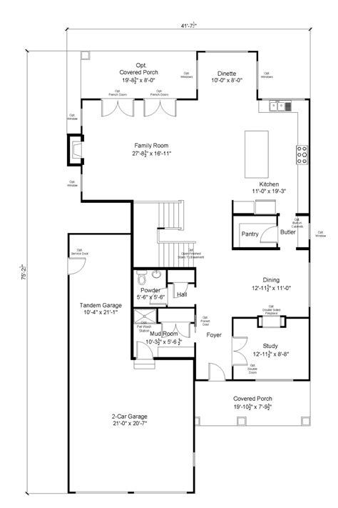 The Harmony | Floor Plans | DJK Custom Homes