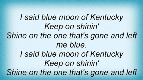 Leann Rimes - Blue Moon Of Kentucky Lyrics - YouTube