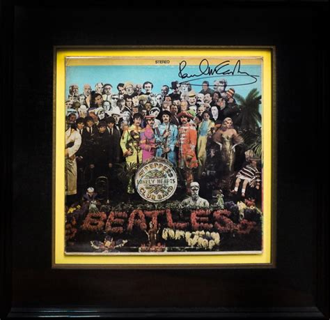 Sold Price: THE BEATLES SIGNED FRAMED ALBUM - March 6, 0121 12:00 PM PDT