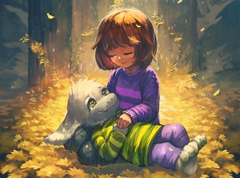 Undertale Frisk Background