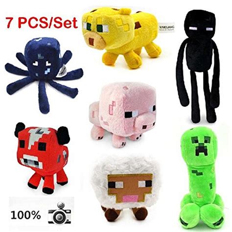 Minecraft Plush 7 character set only $24.75!