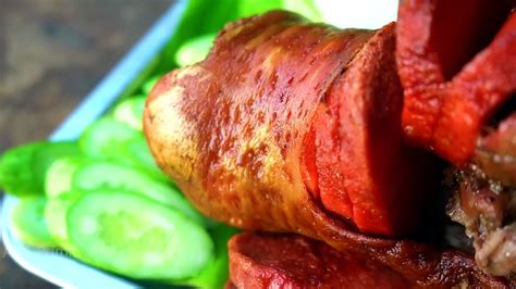 CRISPY Fried Pork Knuckle SECRET Recipe Revealed Eating So Delicious Korean Food Factory ...