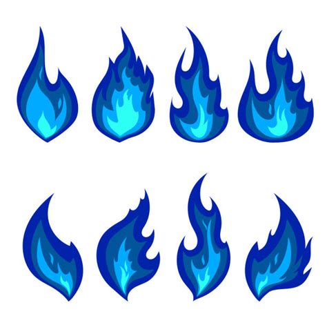 Blue Flame Illustrations, Royalty-Free Vector Graphics & Clip Art - iStock