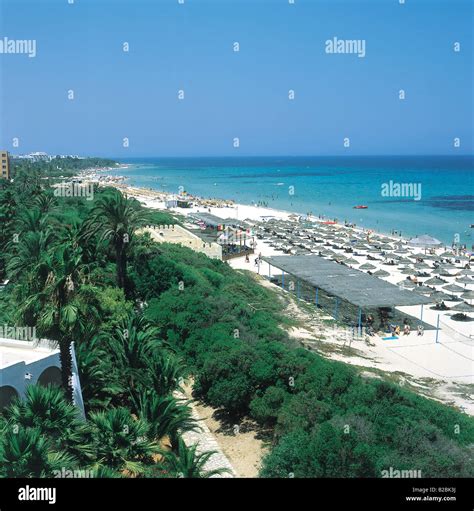 Sousse beach tunisia aerial hi-res stock photography and images - Alamy