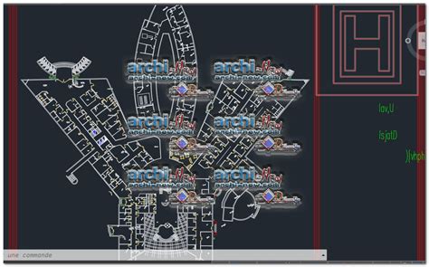 Outpatient Hospital Plan freecad Dwg Archi-new - Free Dwg file Blocks ...