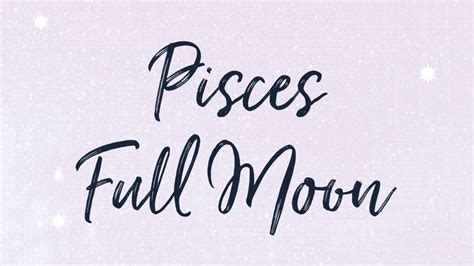 Pisces Full Moon - September 2021