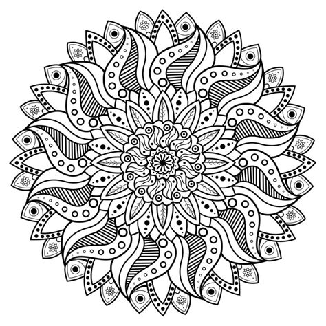 Mandalas para colorear 👉 Más dibujos de Mandalas