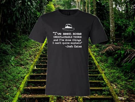 Josh Gates Shirt Expedition Unknown Gifts destination Truth - Etsy Australia