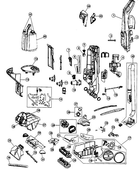 Exploring the Hoover FH52000 with a Detailed Parts Diagram