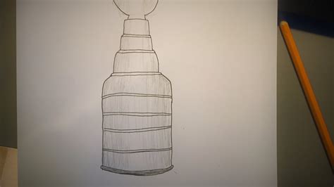 How to Draw the Stanley Cup (Easy) - YouTube