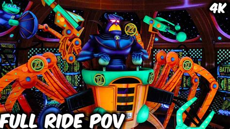 Buzz Lightyear Space Ranger Spin FULL Ride Attraction POV Magic Kingdom Disney World Ride 2022 ...