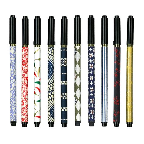 Brush Pen set of 20pcs/ Nara Japan/ Calligraphy brush pen/Japanese ...