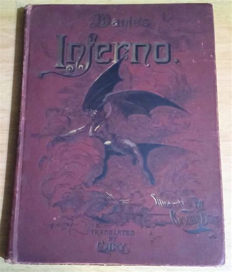 RARE Dantes Inferno Gustave Dore Illustrations Translated by Cary 1885 ...