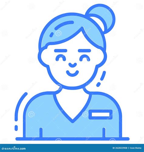 Clinician Icon, Single Avatar Vector Illustration Stock Vector ...