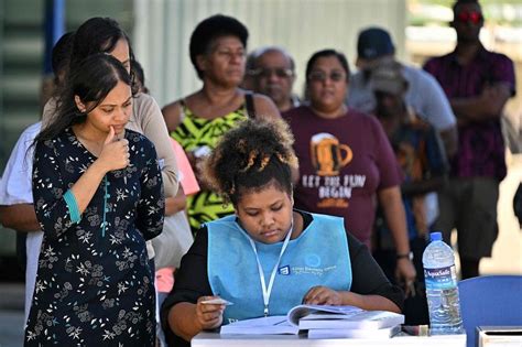 Fiji PM Bainimarama’s party trails in early results from national ...