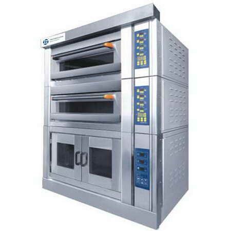 8 Trays Digital Control Dough Proofer Oven with 2 Decks Bakery Oven TT-O34A Chinese restaurant ...