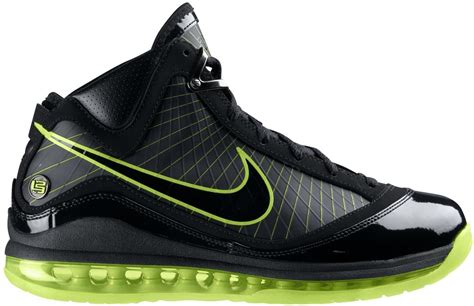 Nike Lebron 7 Dunkman in Black/Black-Electric Green (Black) for Men - Lyst