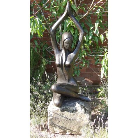 Modern Bronze Garden Statue