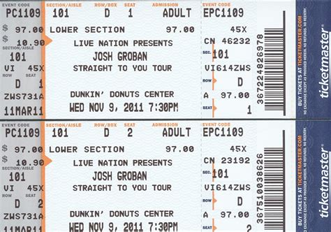 A Glimpse of Now: Josh Groban - Tickets