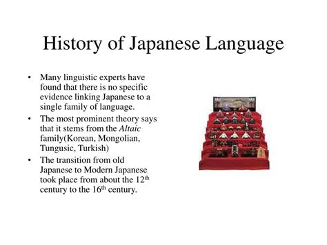 PPT - Japanese Language and Culture PowerPoint Presentation, free ...