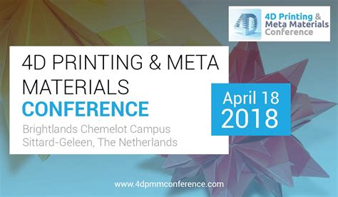 3DPrinting.Lighting | Events | 4D Printing Meta Materials Conference 2018