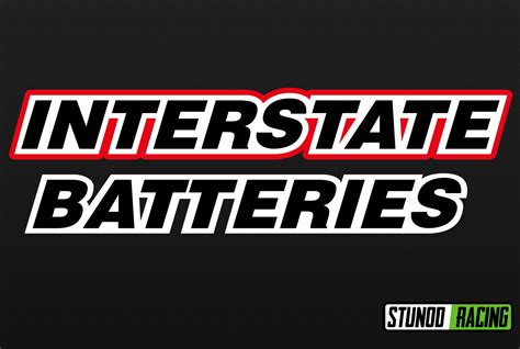 Interstate Batteries Straight Logo | Stunod Racing