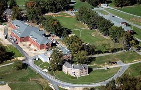 Aerial View of Alderson Federal Prison Camp in Wesst Virgnia, the same ...