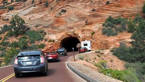 Mount Carmel Tunnel in Zion National Park - Will you fit?