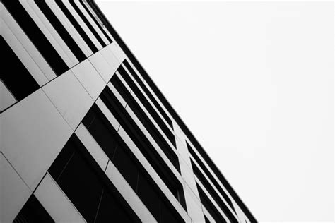 Free Images : black and white, architecture, sky, building, line, tower, high rise, brand ...