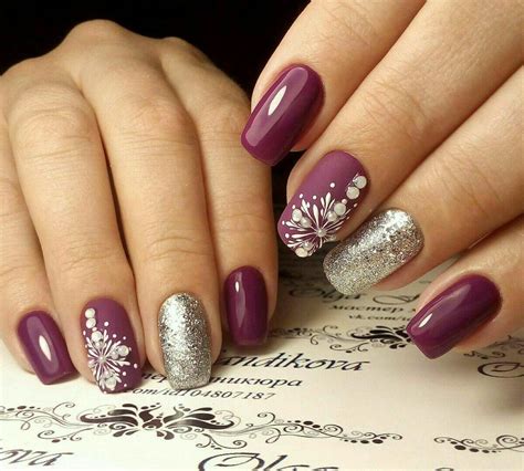 Beautiful winter nails | Trendy nail art designs, Best nail art designs, Nail art designs